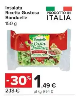 Carrefour Insalata Ricetta Gustosa Bonduelle offerta