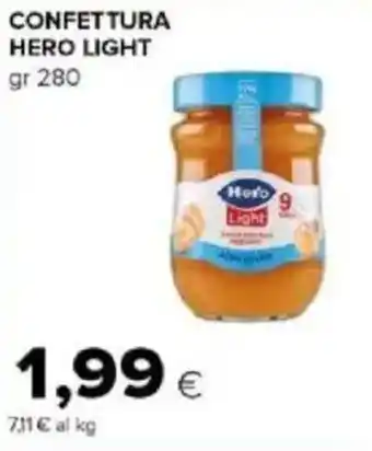 Tigre Amico Confettura HERO LIGHT offerta
