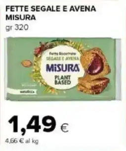 Tigre Amico Fette segale e avena MISURA offerta