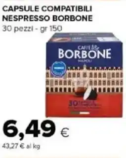 Tigre Amico Capsule compatibili nespresso BORBONE offerta