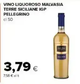 Tigre Amico Vino liquoroso malvasia terre siciliane IGP PELLEGRINO offerta