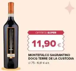 Tigre Amico Montefalco sagrantino DOCG TERRE DE LA CUSTODIA offerta