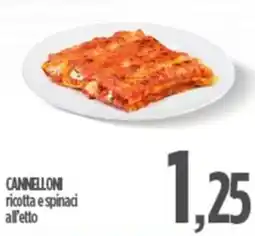 Ciro Amodio CANNELLONI ricotta e spinaci all'etto offerta