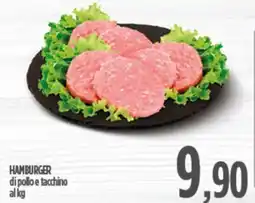 Ciro Amodio Hamburger di pollo e tacchino offerta