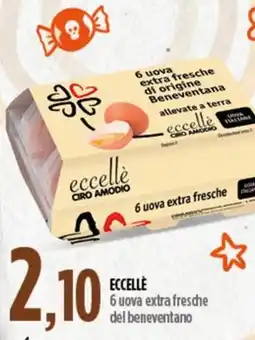 Ciro Amodio ECCELLE 6 uova extra fresche del beneventano offerta