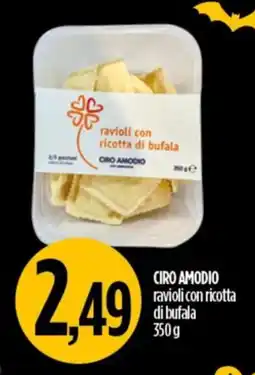 Ciro Amodio CIRO AMODIO ravioli con ricotta di bufala offerta