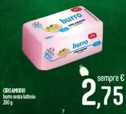 Ciro Amodio CIRO AMODIO burro senza lattosio offerta