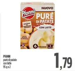 Ciro Amodio PFANN purè di patate con latte offerta