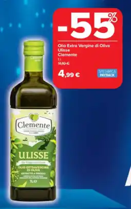 Carrefour Olio Extra Vergine di Oliva Ulisse Clemente offerta