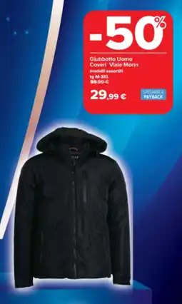 Carrefour Giubbotto Uomo Coveri Viale Morin offerta