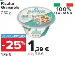 Carrefour Ricotta Granarolo offerta