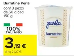 Carrefour Burratine Perla offerta