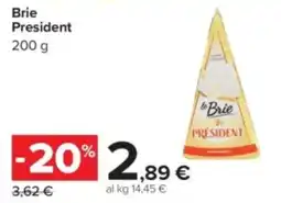 Carrefour Brie President offerta