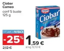 Carrefour Ciobar Cameo offerta