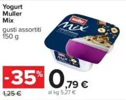Carrefour Yogurt Muller Mix offerta