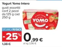 Carrefour Yogurt Yomo Intero offerta