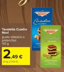 Carrefour Tavoletta Cuadro Novi offerta