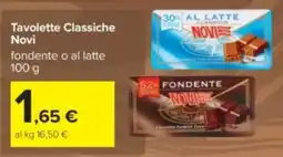 Carrefour Tavolette Classiche Novi offerta