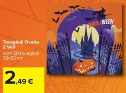 Carrefour Tovaglioli Ovatta 2 Veli offerta