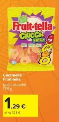 Carrefour Caramelle Fruit-tella offerta