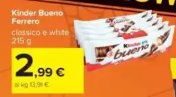 Carrefour Kinder Bueno Ferrero offerta
