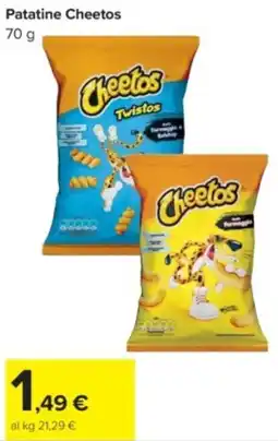 Carrefour Patatine Cheetos offerta