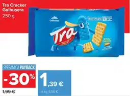 Carrefour Tra Cracker Galbusera offerta