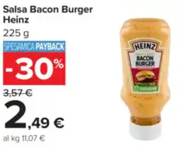 Carrefour Salsa Bacon Burger Heinz offerta