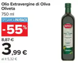 Carrefour Olio Extravergine di Oliva Oliveta offerta