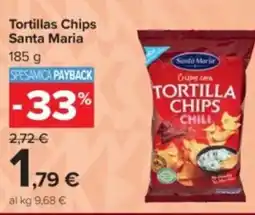 Carrefour Tortillas Chips Santa Maria offerta