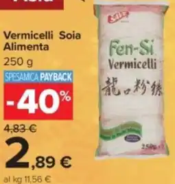 Carrefour Vermicelli Soia Alimenta offerta