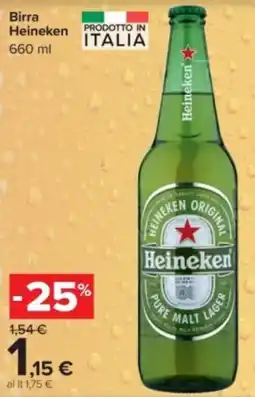 Carrefour Birra Heineken offerta
