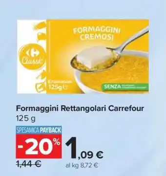 Formaggini Rettangolari Carrefour