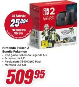 Trony Nintendo Switch 2 Bundle Pokemon offerta