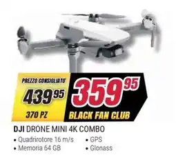Trony DJI DRONE MINI 4K COMBO offerta