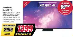 Trony SAMSUNG SMART TV NEO QLED 75" UHD QE75QN70FAUXZT offerta