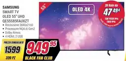 Trony SAMSUNG SMART TV OLED 55" UHD QE55S85FAUXZT offerta