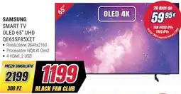 Trony SAMSUNG SMART TV OLED 65" UHD QE65SF85XZT offerta