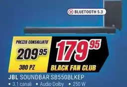 Trony JBL SOUNDBAR SB550BLKEP offerta