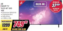 Trony LG SMART TV OLED 48" UHD 48B offerta