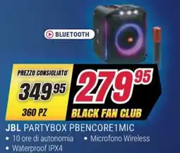 Trony JBL PARTYBOX PBENCORE1MIC offerta