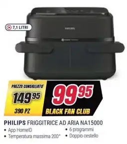 Trony PHILIPS FRIGGITRICE AD ARIA NA15000 offerta