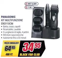 Trony PANASONIC KIT MULTIFUNZIONE ERGY10CM offerta