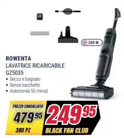 Trony ROWENTA LAVATRICE RICARICABILE GZ5035 offerta