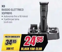 Trony XD RASOIO ELETTRICO XDPR895 offerta