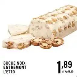 Gecop Buche noix entremont l'etto offerta