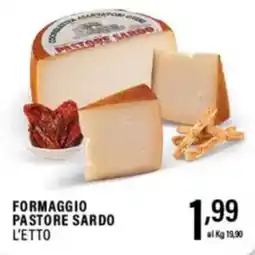 Gecop Formaggio pastore sardo l'etto offerta