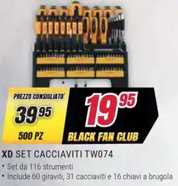 Trony XD SET CACCIAVITI TW074 offerta