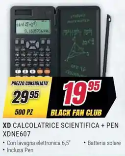Trony XD CALCOLATRICE SCIENTIFICA + PEN XDNE607 offerta
