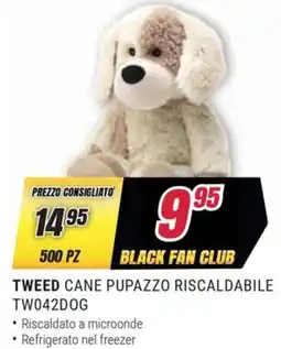 Trony Tweed cane pupazzo riscaldabile tw042dog offerta